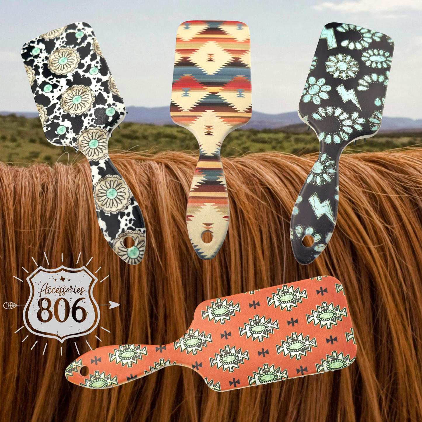 Western hairbrush