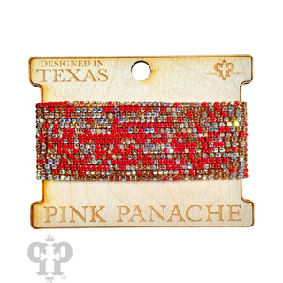 Rhinestone bracelet set, multiple strands