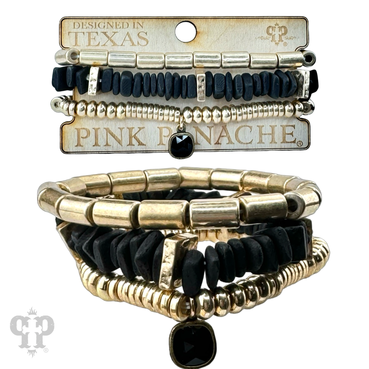 Coconut shell bracelet set