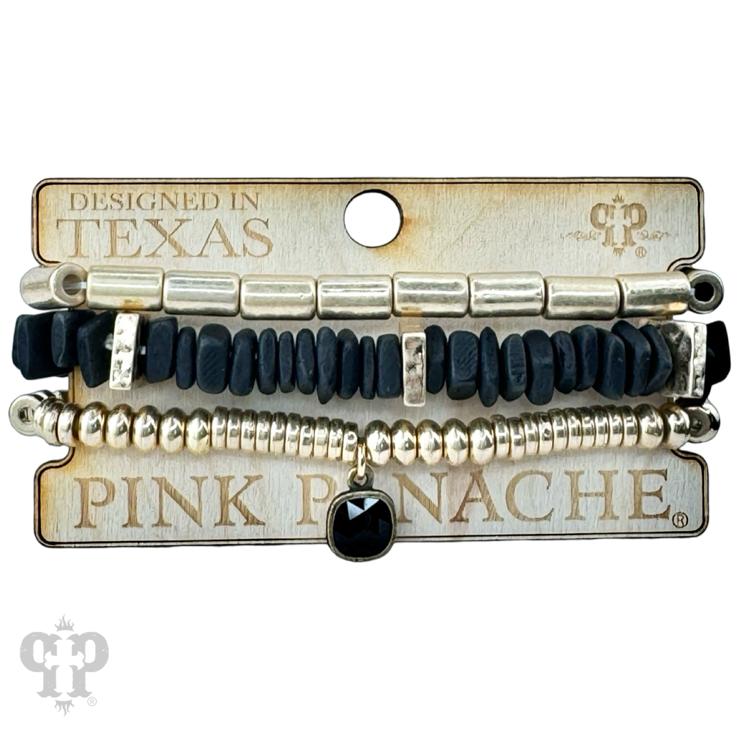 Coconut shell bracelet set