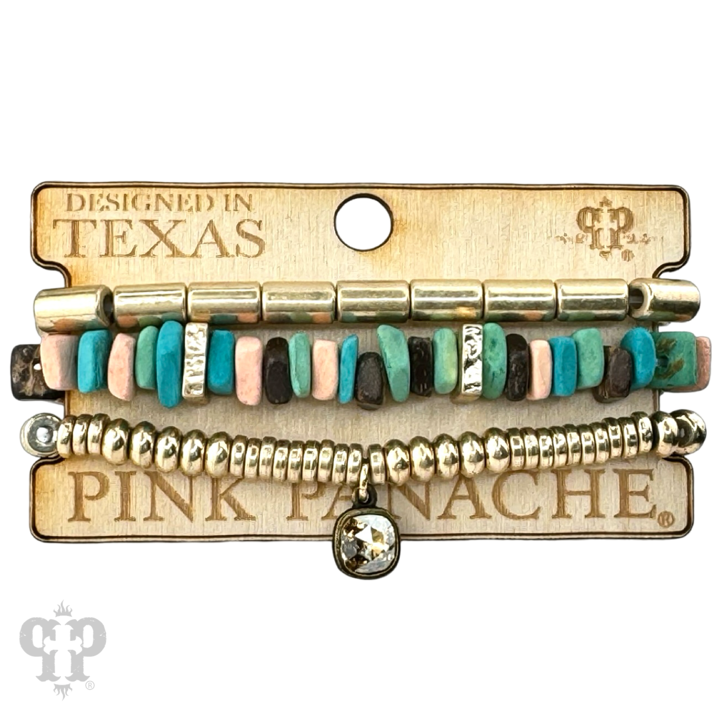 Coconut shell bracelet set