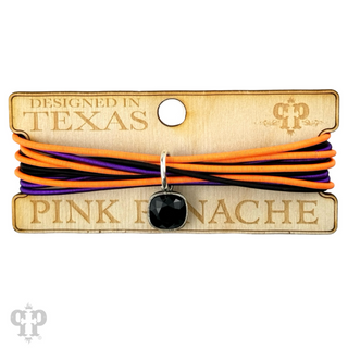 Stretch wire bracelet with Austrian crystal