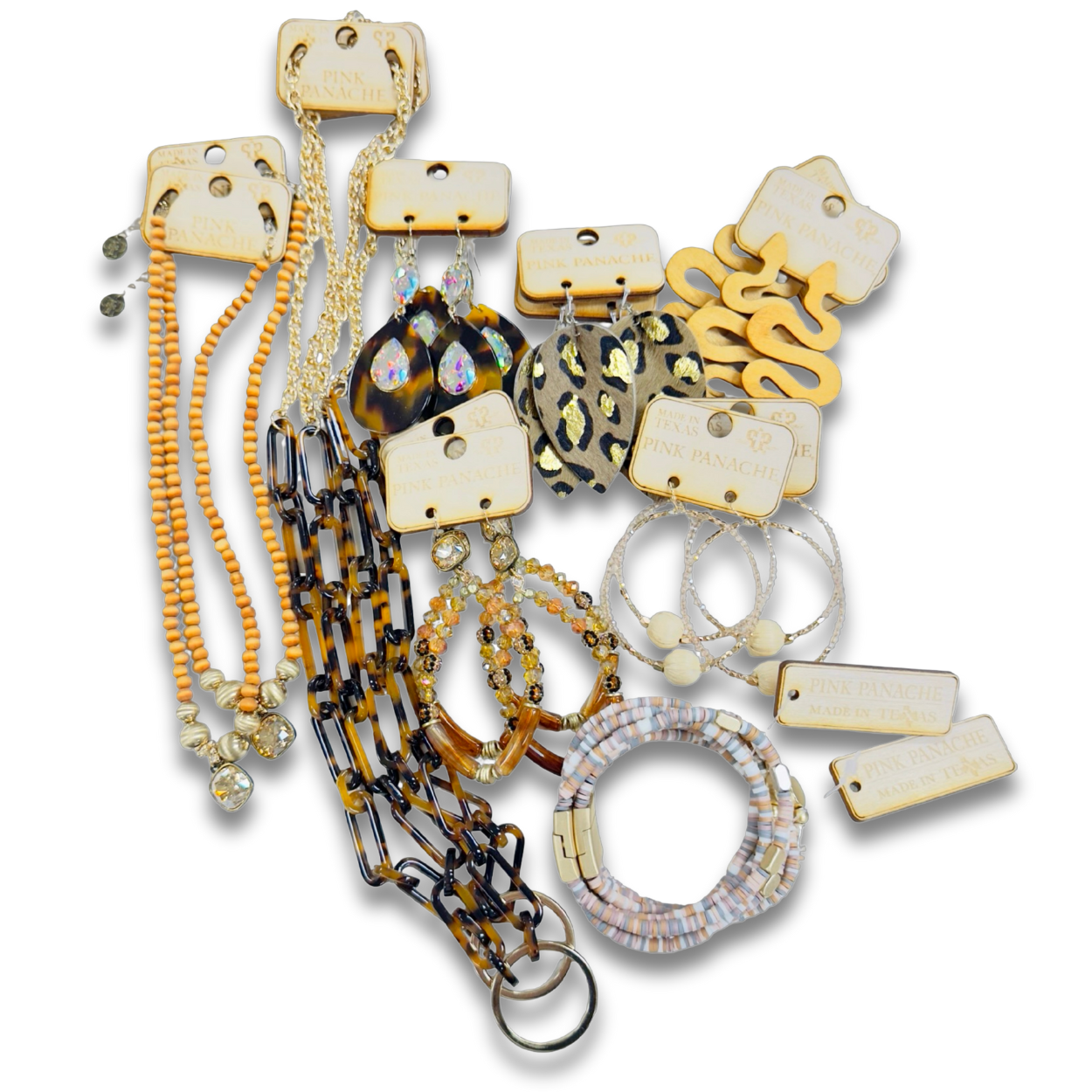 Shades of color jewelry bundle