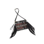 Fringe Crossbody bag, black, last call