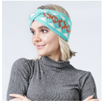 Aztec knit headwrap, last call