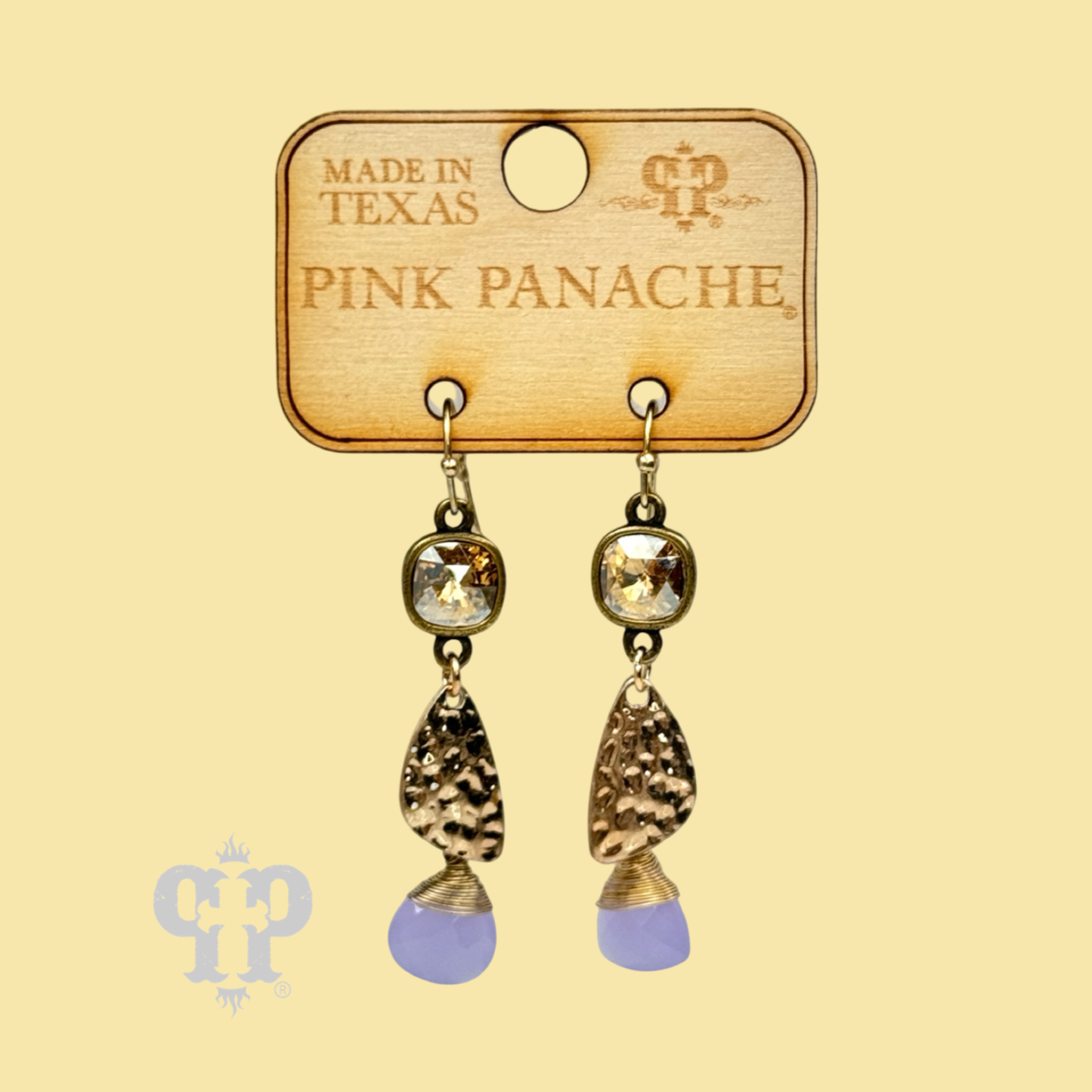 Crystal drop earring, Austrian crystal