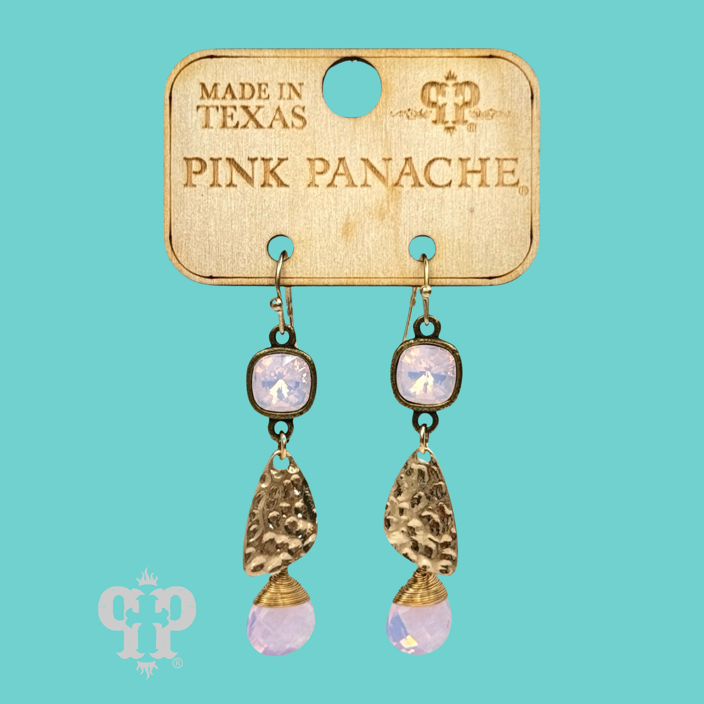 Crystal drop earring, Austrian crystal