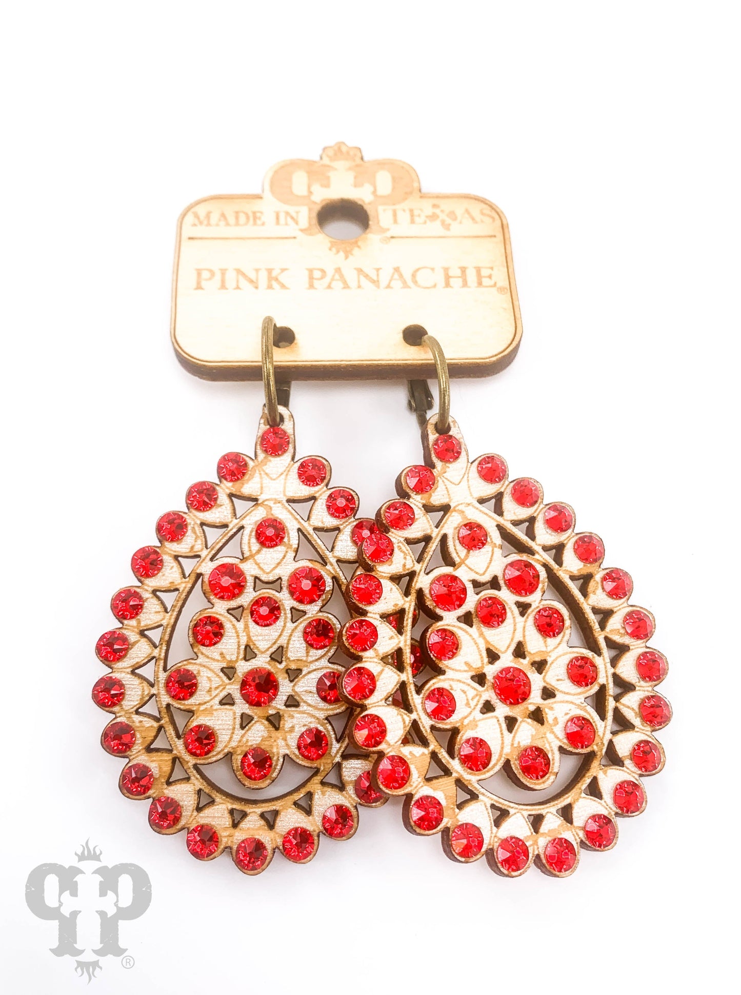 Santa Fe teardrop earring, medium size