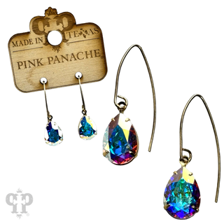 Austrian crystal pear drop earring