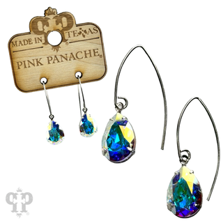 Austrian crystal pear drop earring