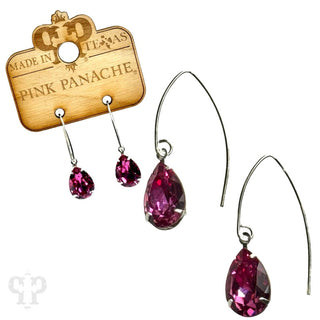 Austrian crystal pear drop earring