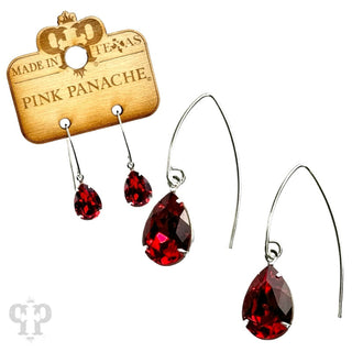 Austrian crystal pear drop earring