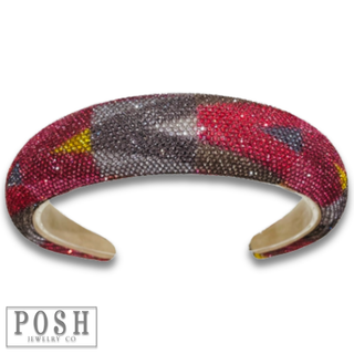 Camo rhinestone headband - LC