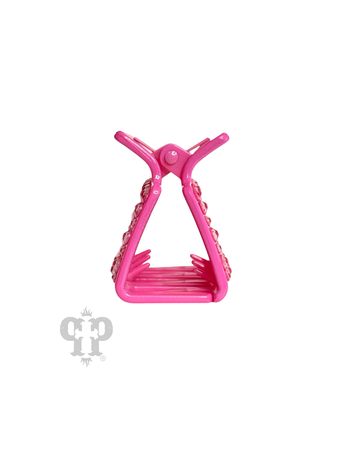 Rectangle rhinestone hair clip