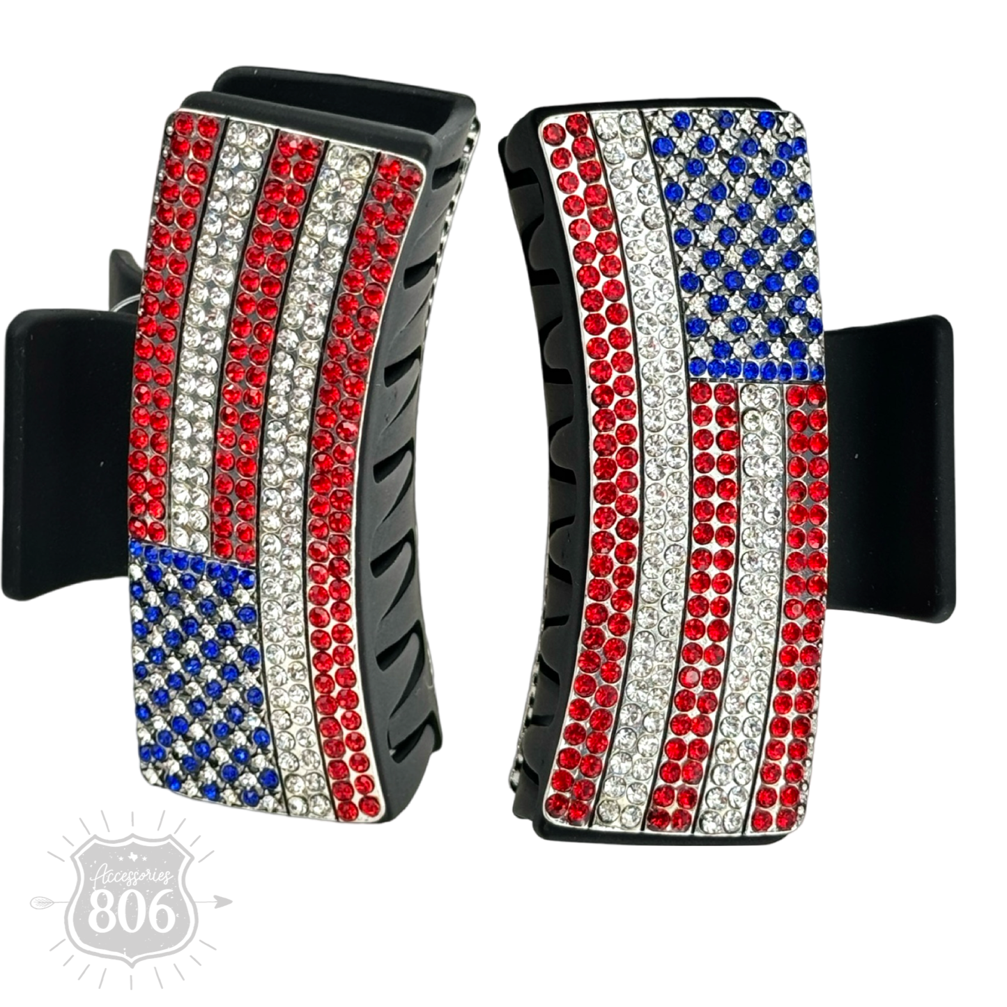Patriotic hair clip