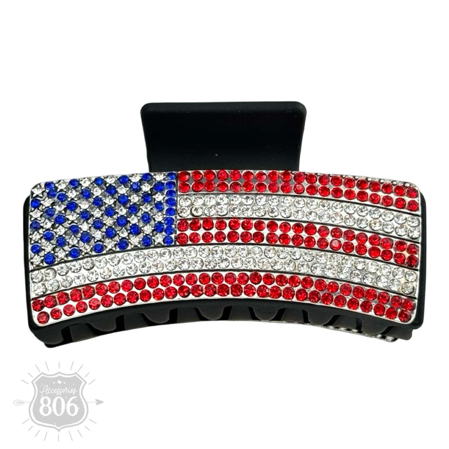 Patriotic hair clip