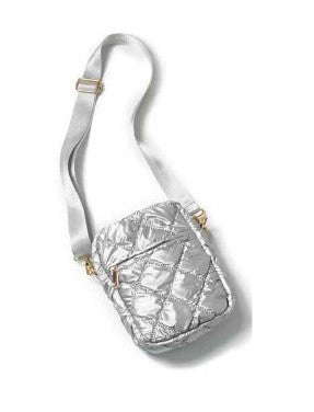 Quilted crossbody bag