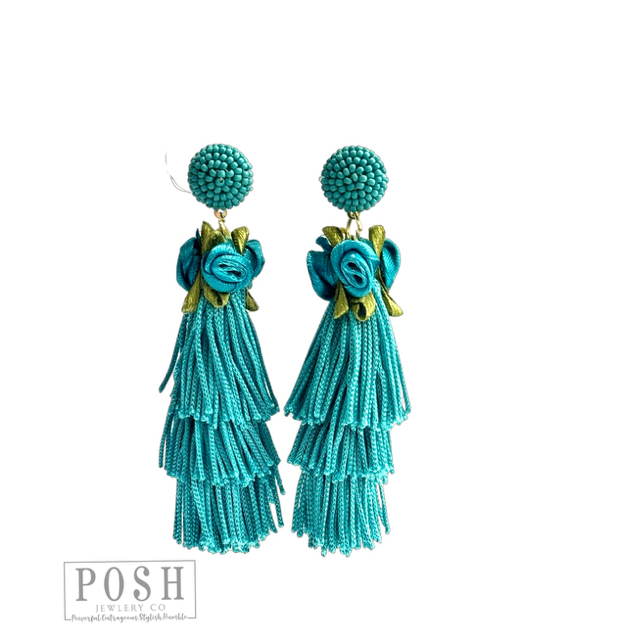 Fiesta fringe earring