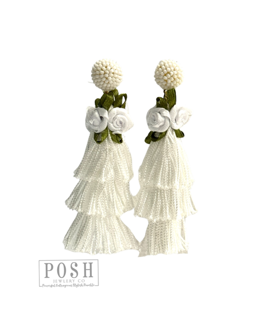 Fiesta fringe earring