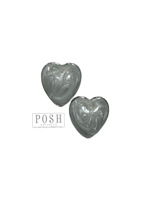 Heart earring