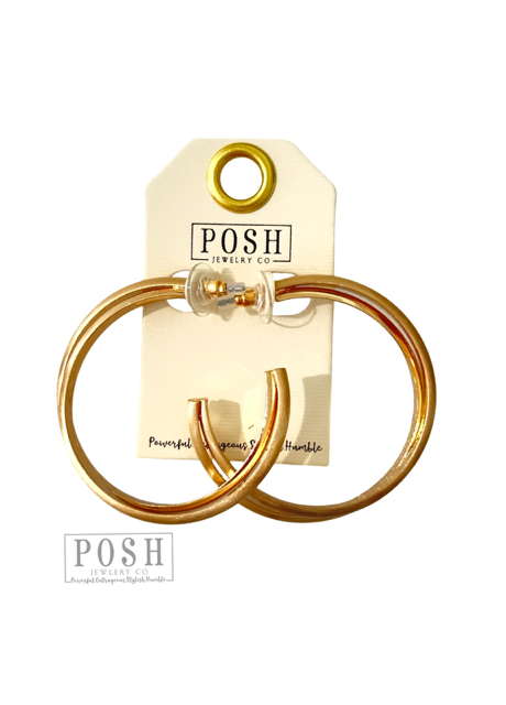 Double hoop earring