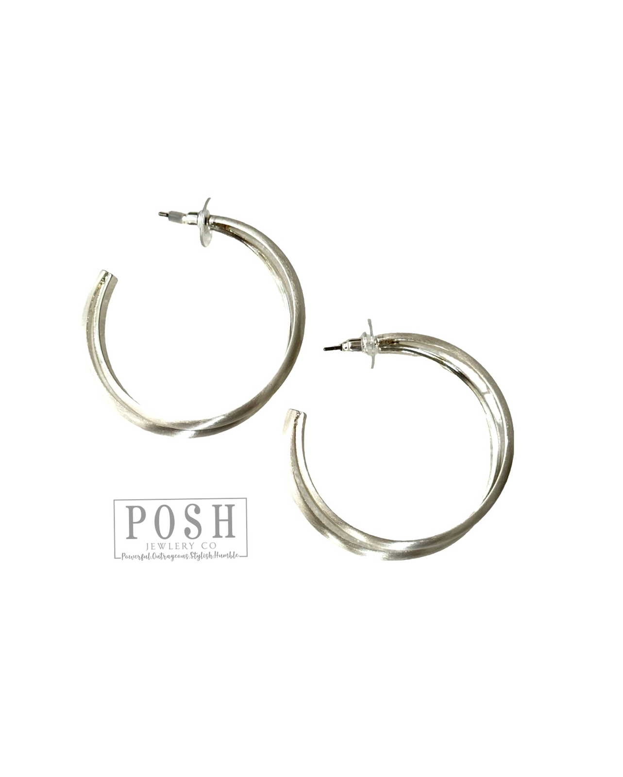 Double hoop earring