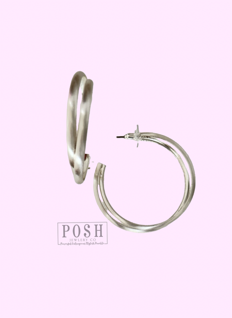 Double hoop earring