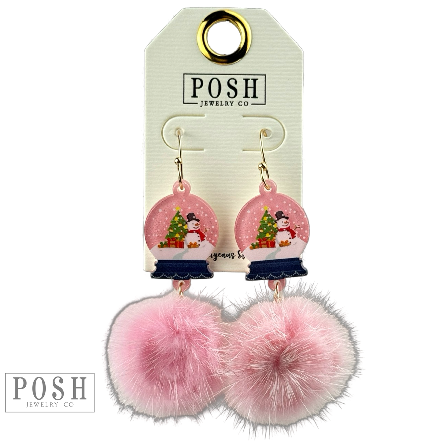 Snowglobe earring