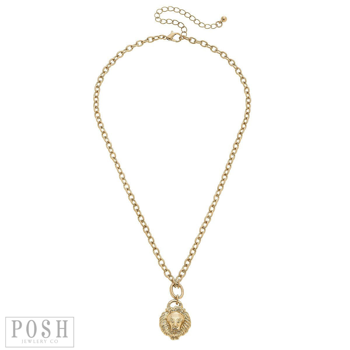 Lion head necklace, last call