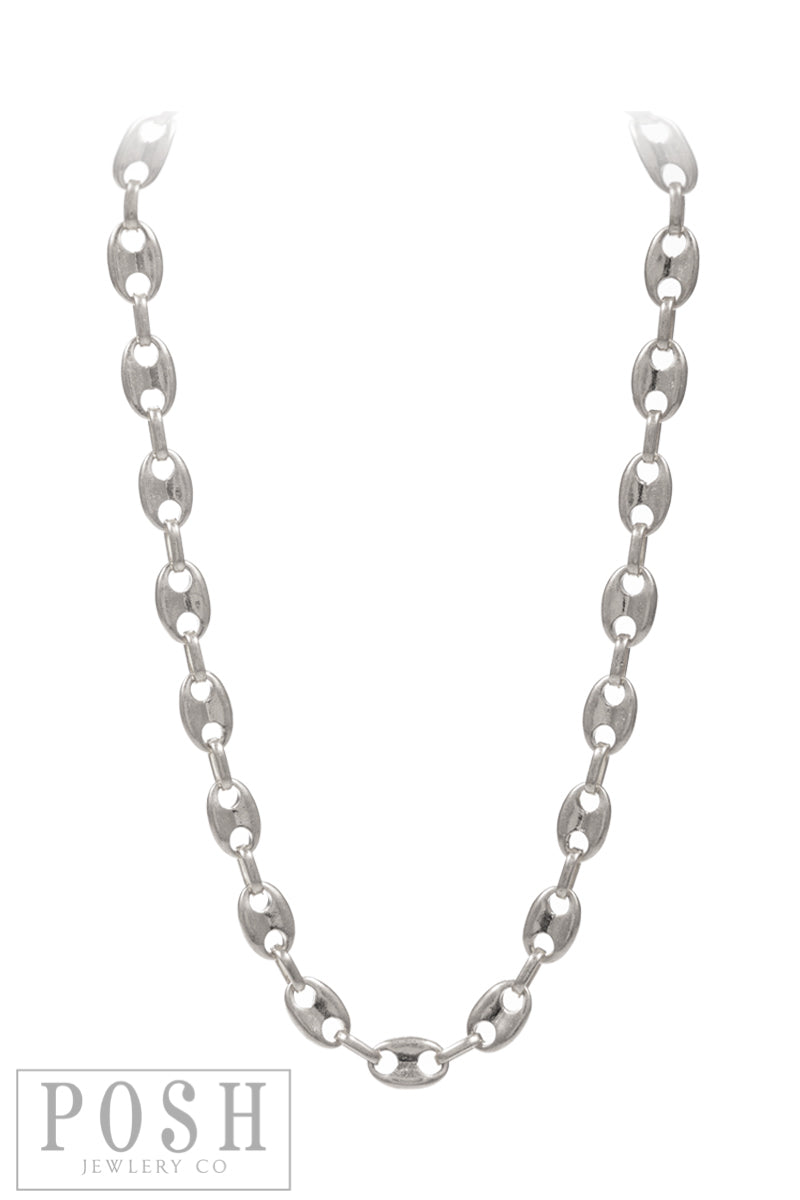 Mariner link necklace, last call