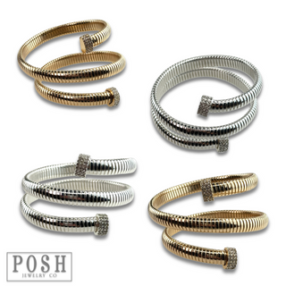 Wrap around flex chain bracelet