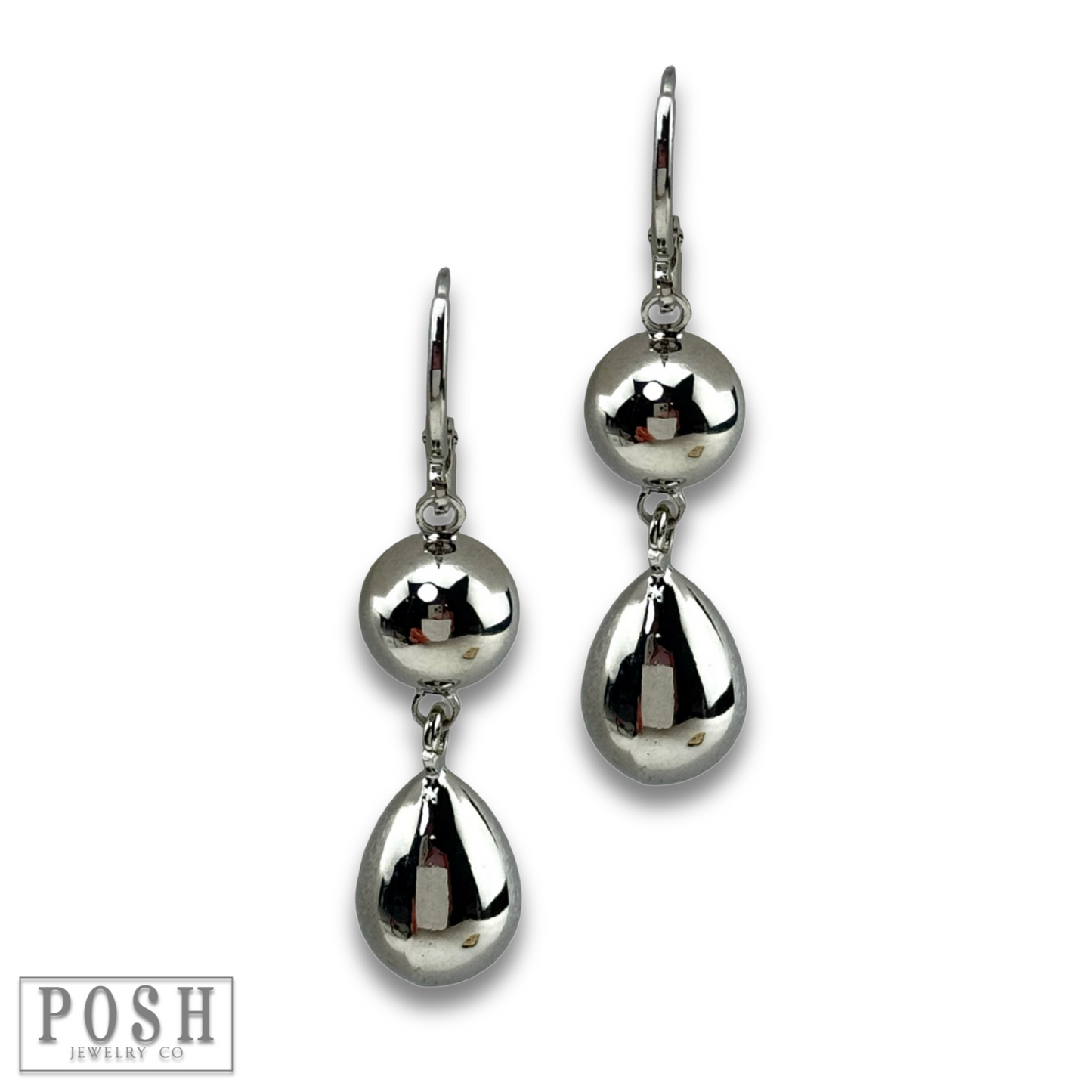 Shiny bead earring