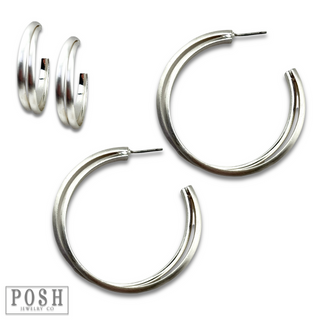 Double hoop earring