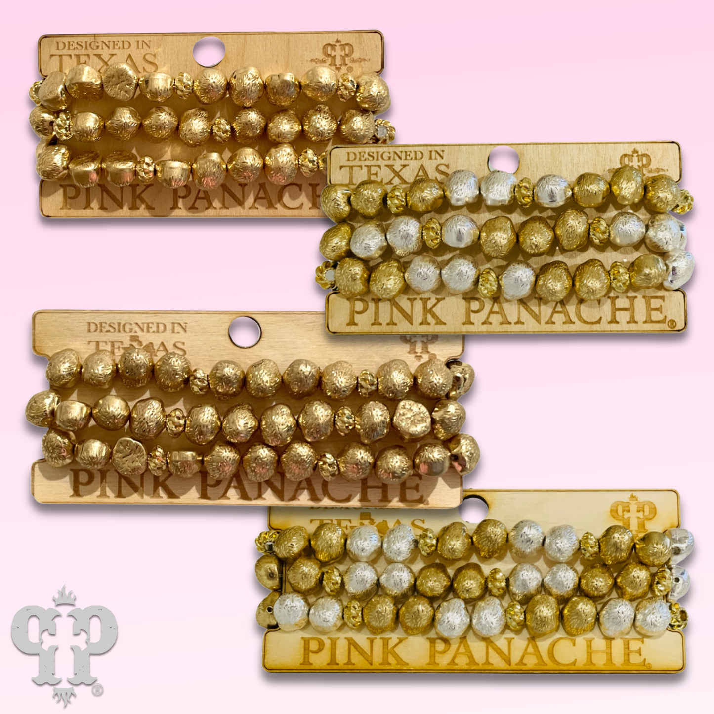 Chunky nugget bead bracelet