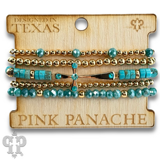 Shiny finish cross bracelet with Austrian crystals