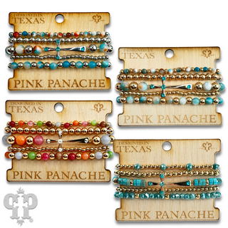 Shiny finish cross bracelet with Austrian crystals