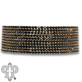 Ten strand rhinestone bracelet set