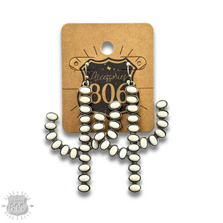 Stone cactus earring