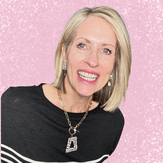 Rhinestone cocktail necklace