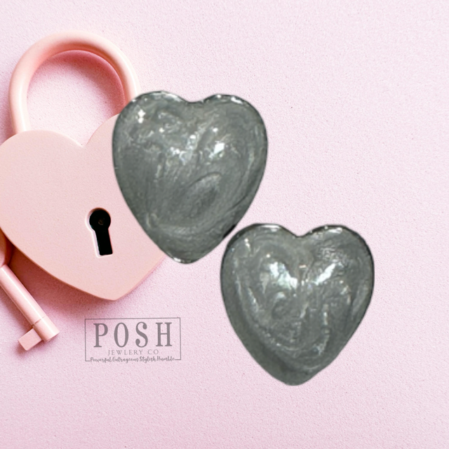 Heart earring