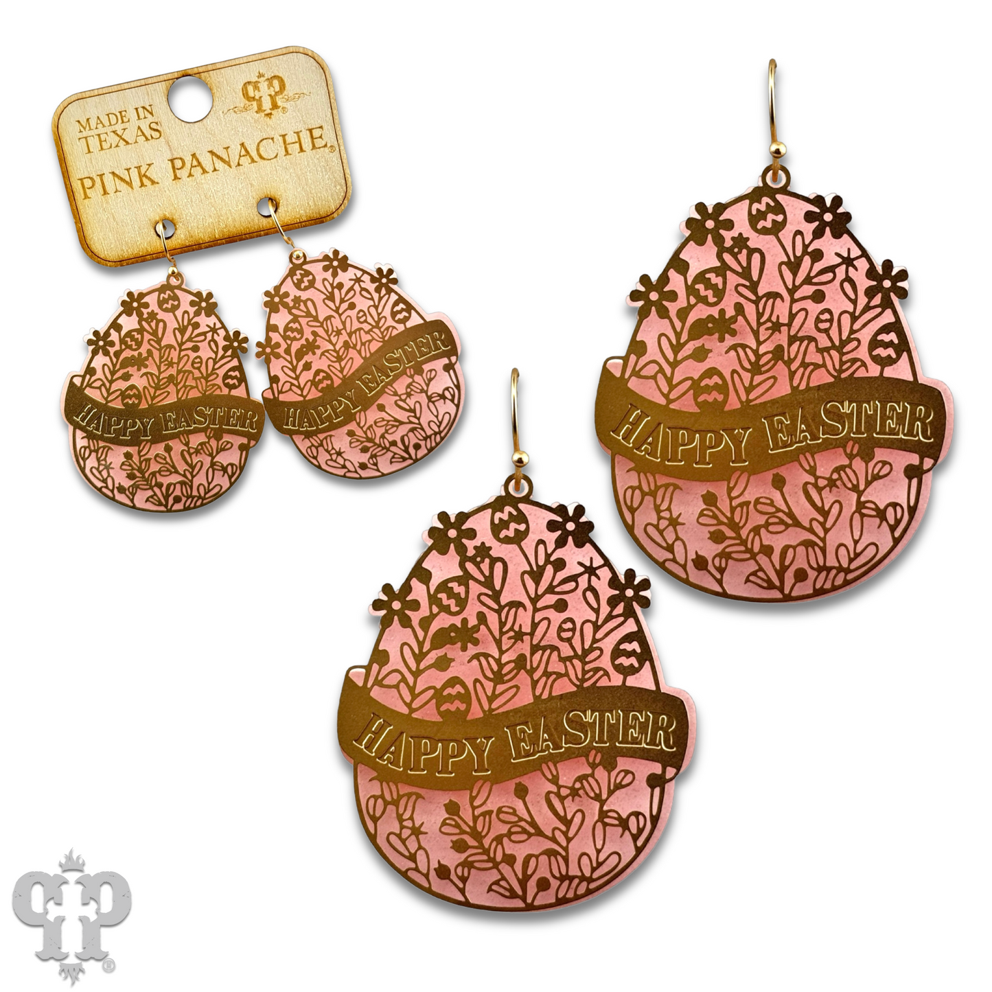 Happy Easter pastel egg earring, last call