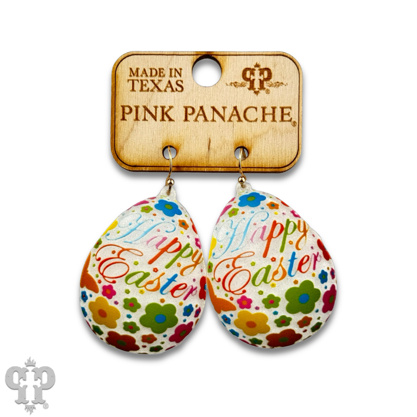 Happy Easter egg earring, last call