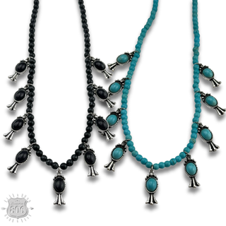 Small squash blossom necklace