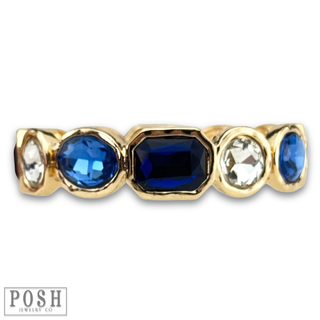 Variety shape rhinestone bracelet