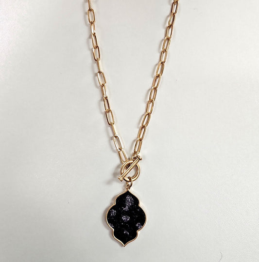 Black clover necklace, last call