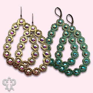 Austrian crystal teardrop earring