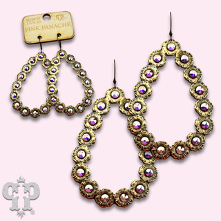 Austrian crystal teardrop earring