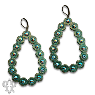 Austrian crystal teardrop earring