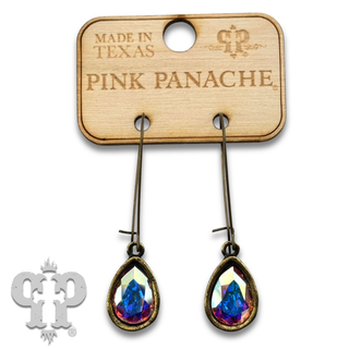 Austrian crystal teardrop earring, small