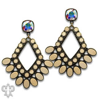 Chandelier earring, Austrian crystal